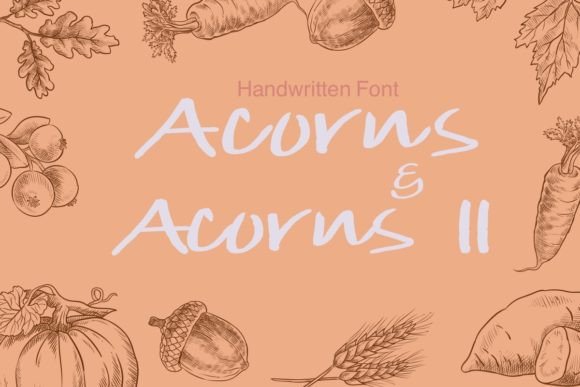 Acorns: A Handwritten Font That Feels Human on Every Screen