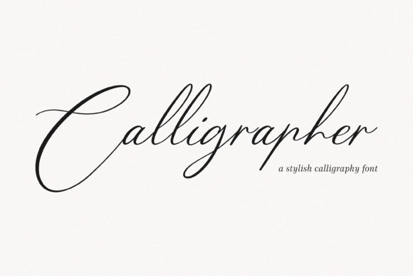 Calligrapher: A Script Font That Breathes Quiet Confidence