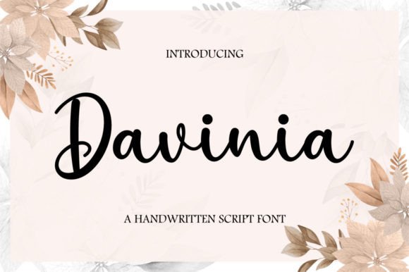 Davinia: A Handwritten Font That Earns Its Place in Real Campaigns
