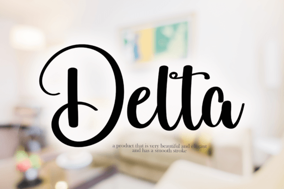Delta: A Timeless Handwritten Font for Editorial Design