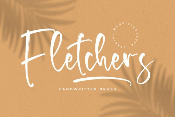 Fletchers: A Handwritten Brush Font That Feels Like Real Ink