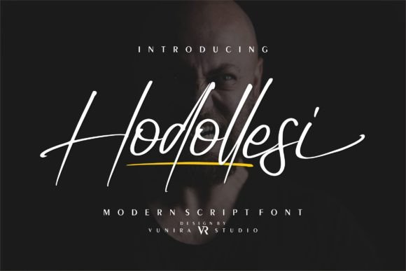 Hodollesi: A Handwritten Font That Makes Your Campaign Feel Human