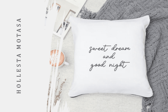 Hollesta Motasa: A Romantic Script Font for Scroll-Stopping Brand Content