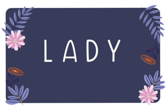 Lady Font: A Friendly Handwritten Typeface for Real Branding