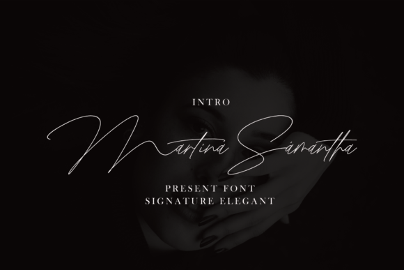 Martina Samantha: A Modern Script Font That Feels Like a Thoughtful Pause