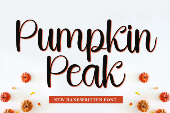 Pumpkin Peak: A Refined Handwritten Font for Editorial Design