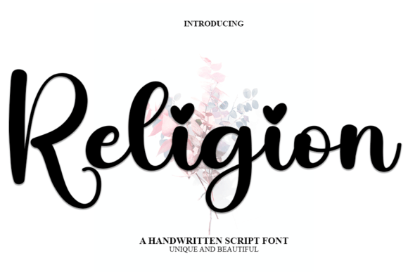 Religion: A Script Amp Font That Earns Its Place
