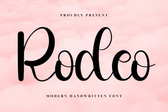 Rodeo: A Timeless Handwritten Font for Editorial Design