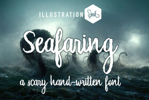 Seafaring: A Spooky Script Font That Gives Your Brand Personality