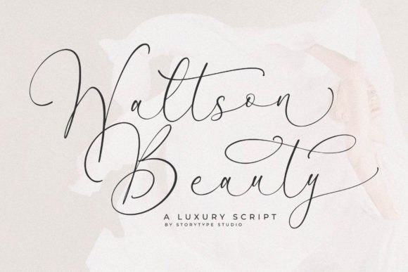 Waltson Beauty: A Refined Handwritten Font for Editorial Design